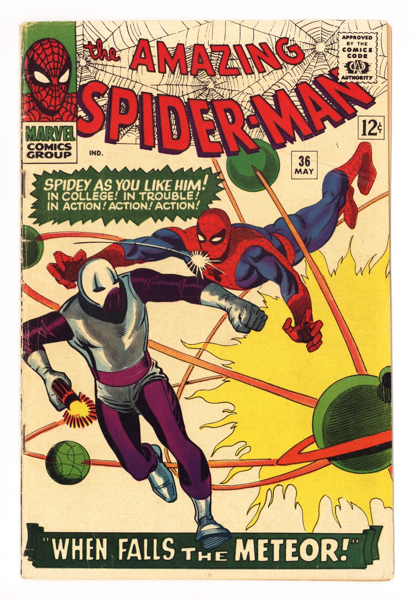 The Amazing Spider-Man Vol 1 36 VG (4.0) (1966) 