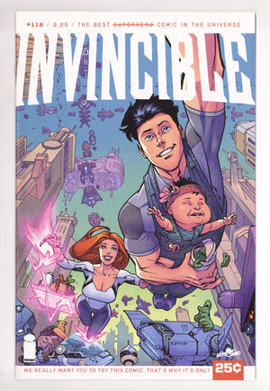 Invincible 118 VF/NM (9.0) (2015)