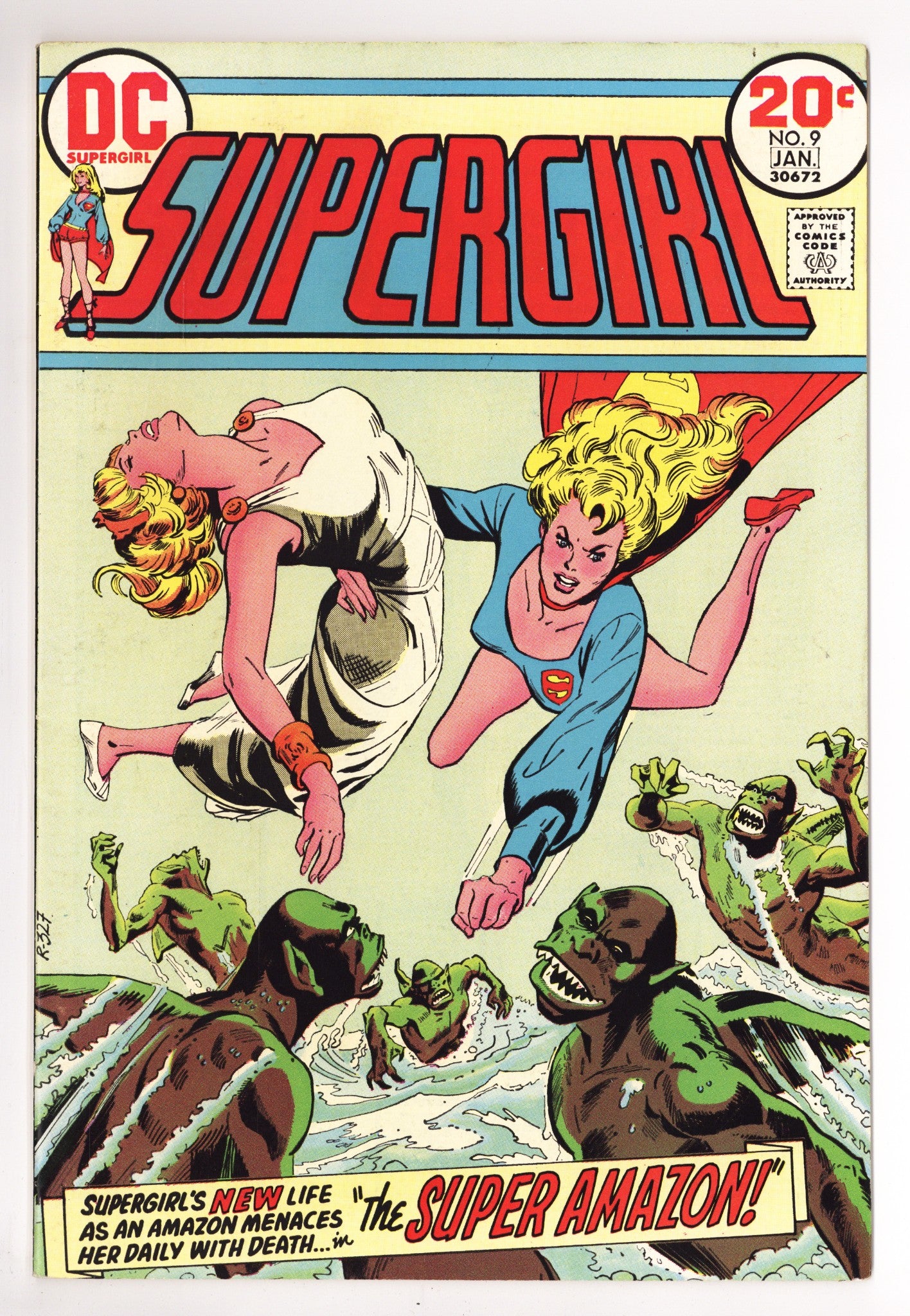 Supergirl Vol 1 9 FN/VF (7.0) (1973) 