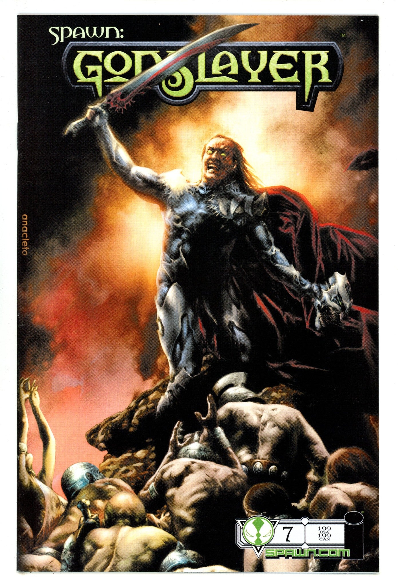 Spawn Godslayer 7 VF+ (8.5) (2008) 