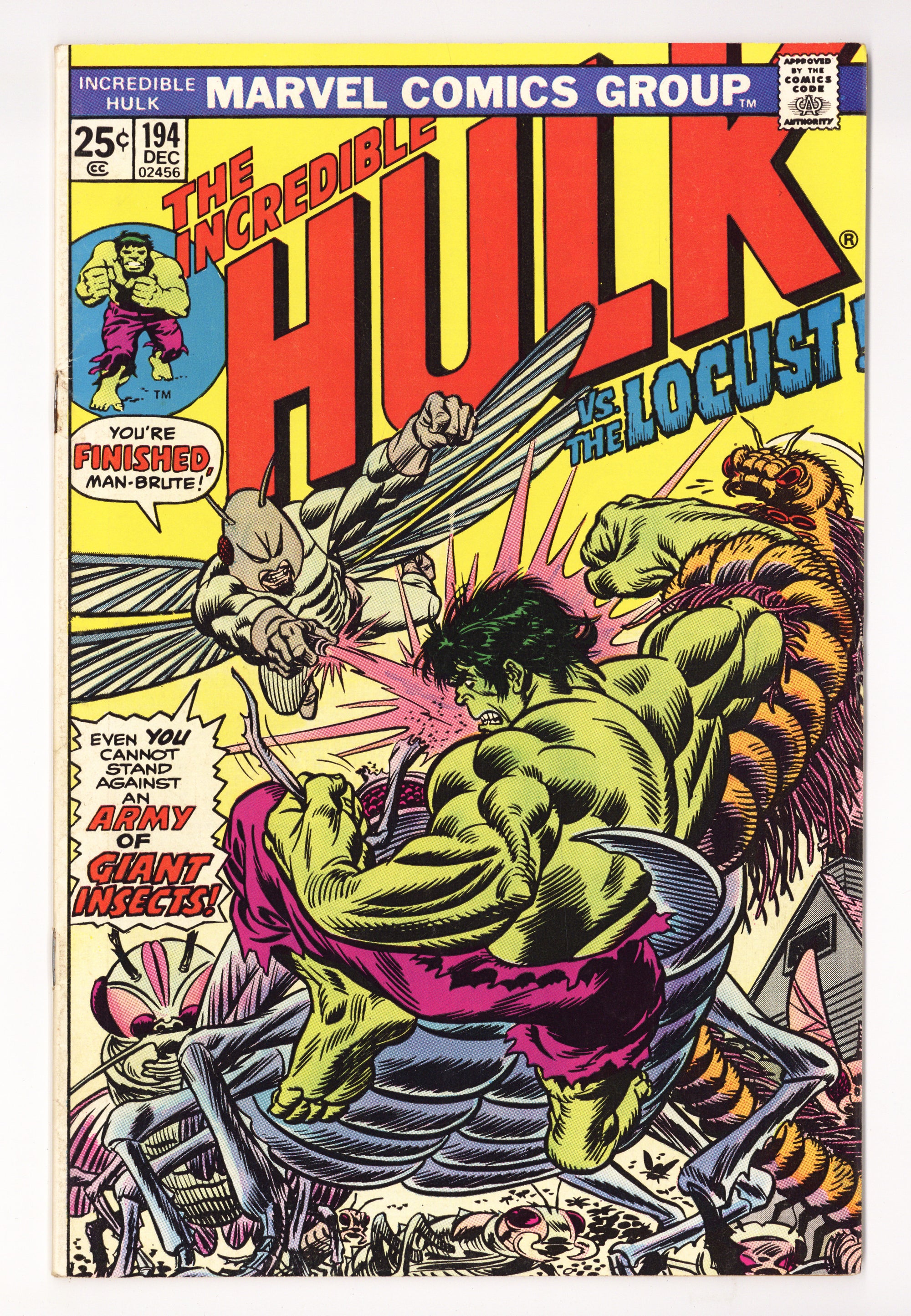The Incredible Hulk Vol 1 194 Mid Grade (1975) 