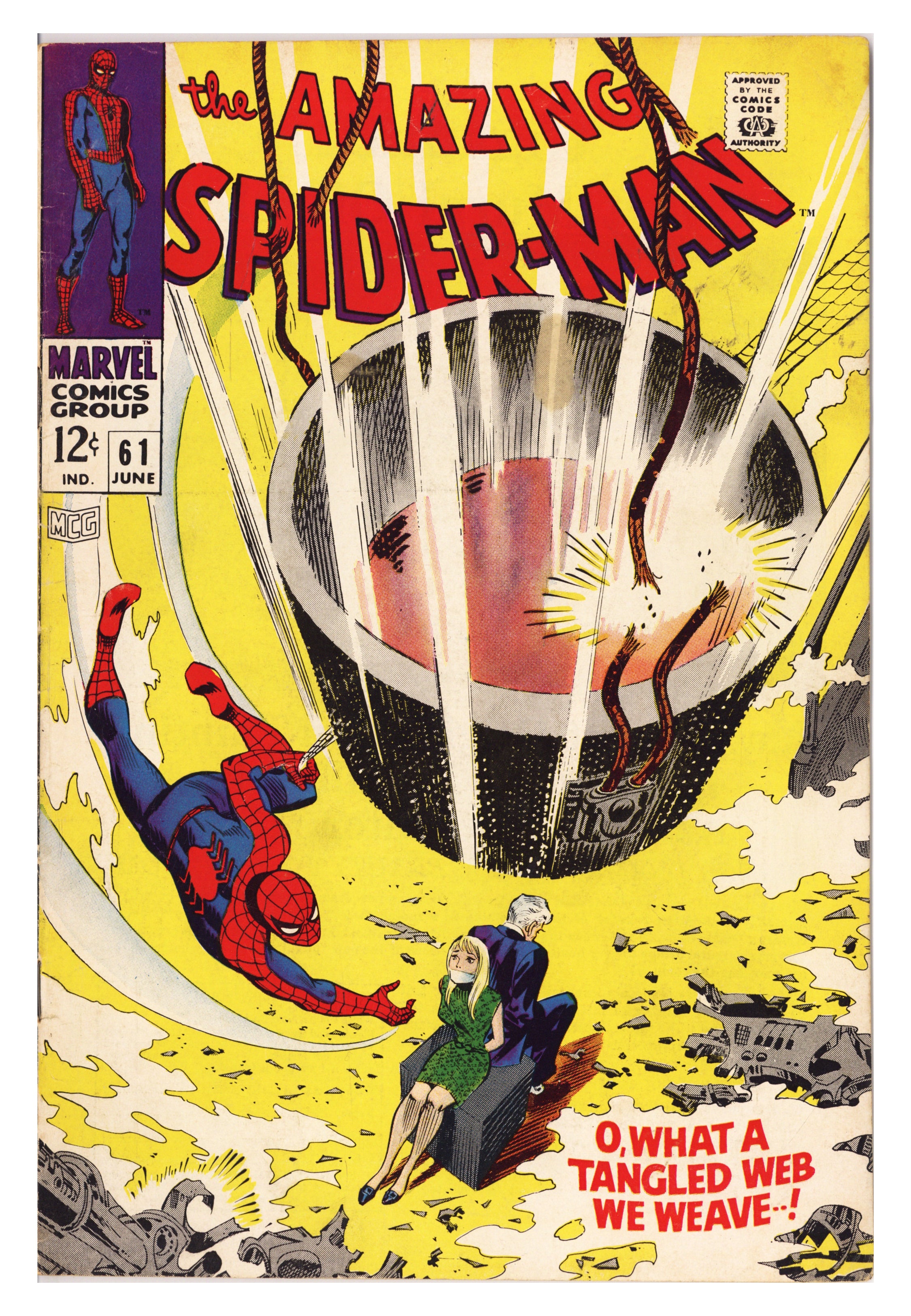 The Amazing Spider-Man Vol 1 61 VG/FN (5.0) (1968) 