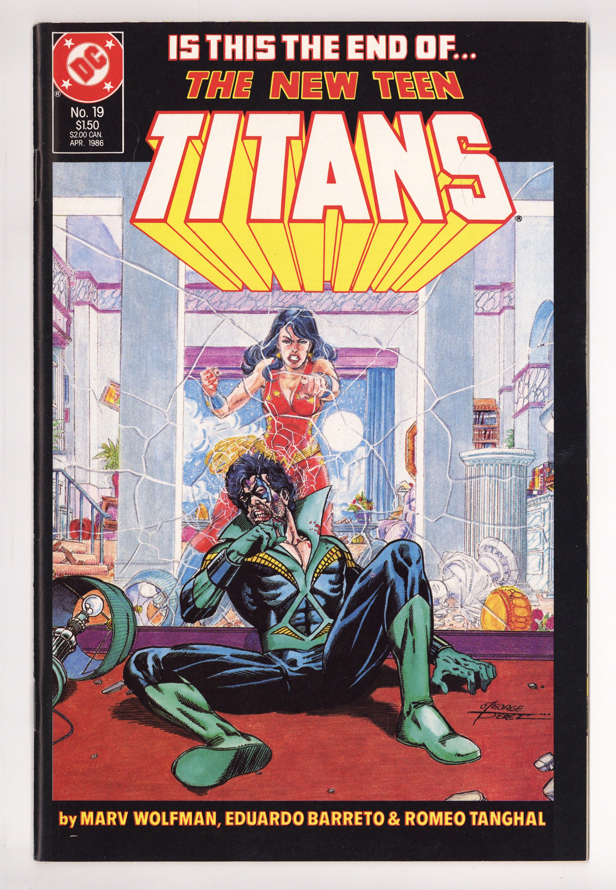 The New Teen Titans Vol 2 19 High Grade (1986) 
