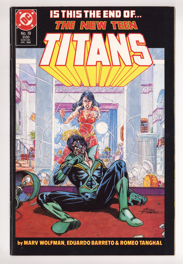 The New Teen Titans Vol 2 19 High Grade (1986)