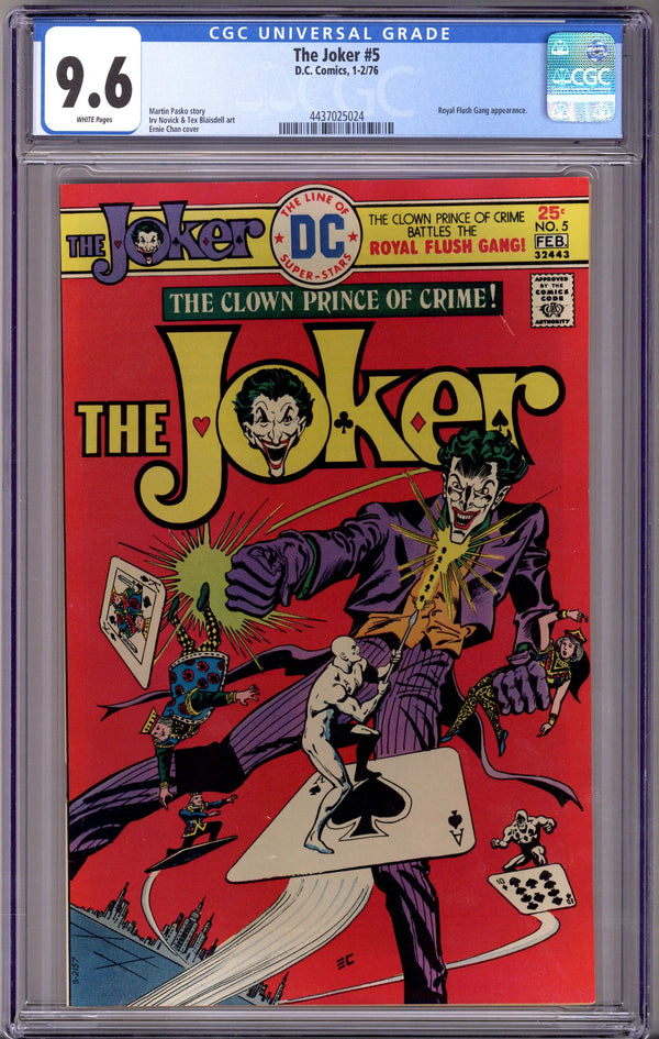 The Joker Vol 1 5 CGC 9.6 (NM+) (1976)