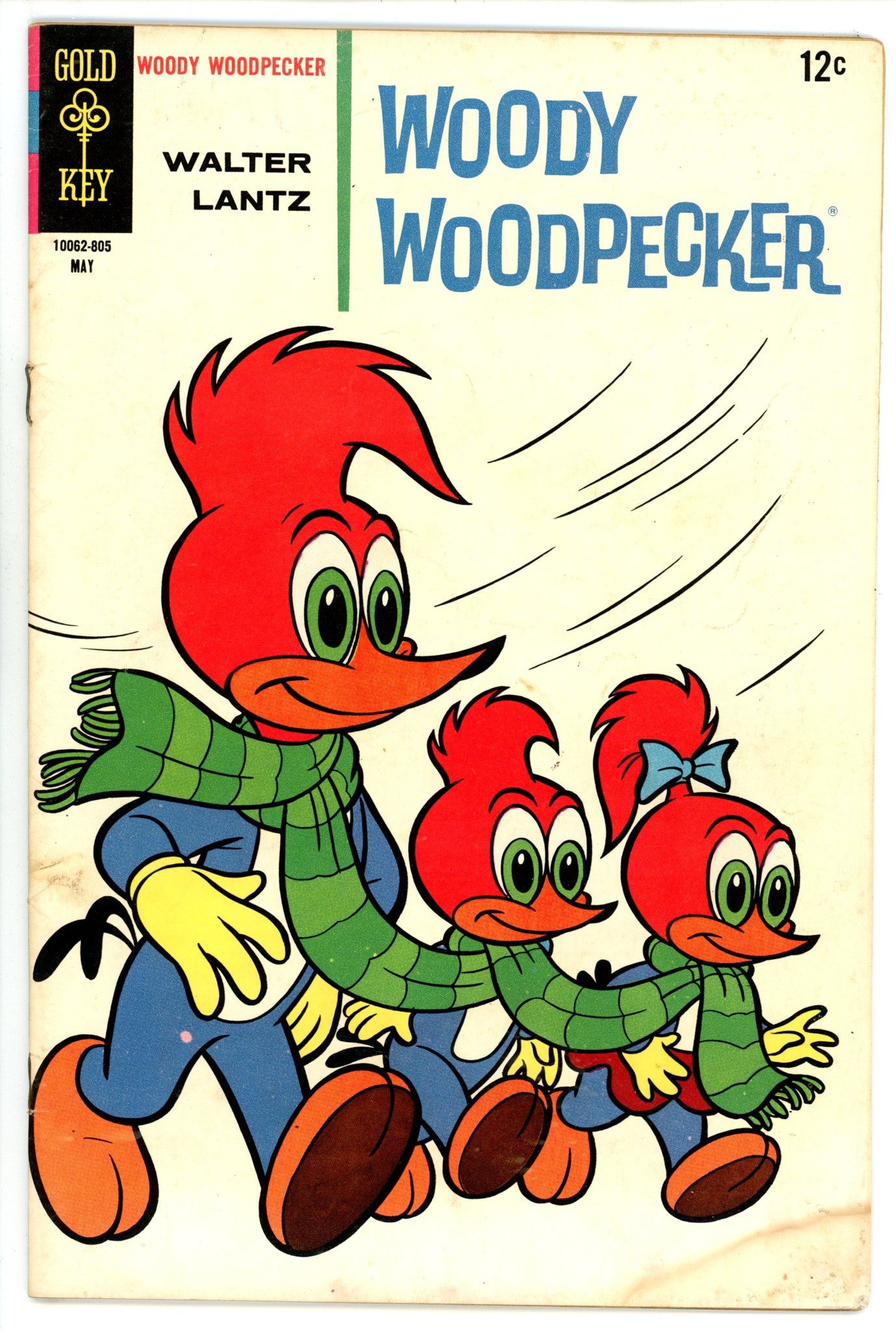 Walter Lantz Woody Woodpecker 101 VG/FN (5.0) (1968) 