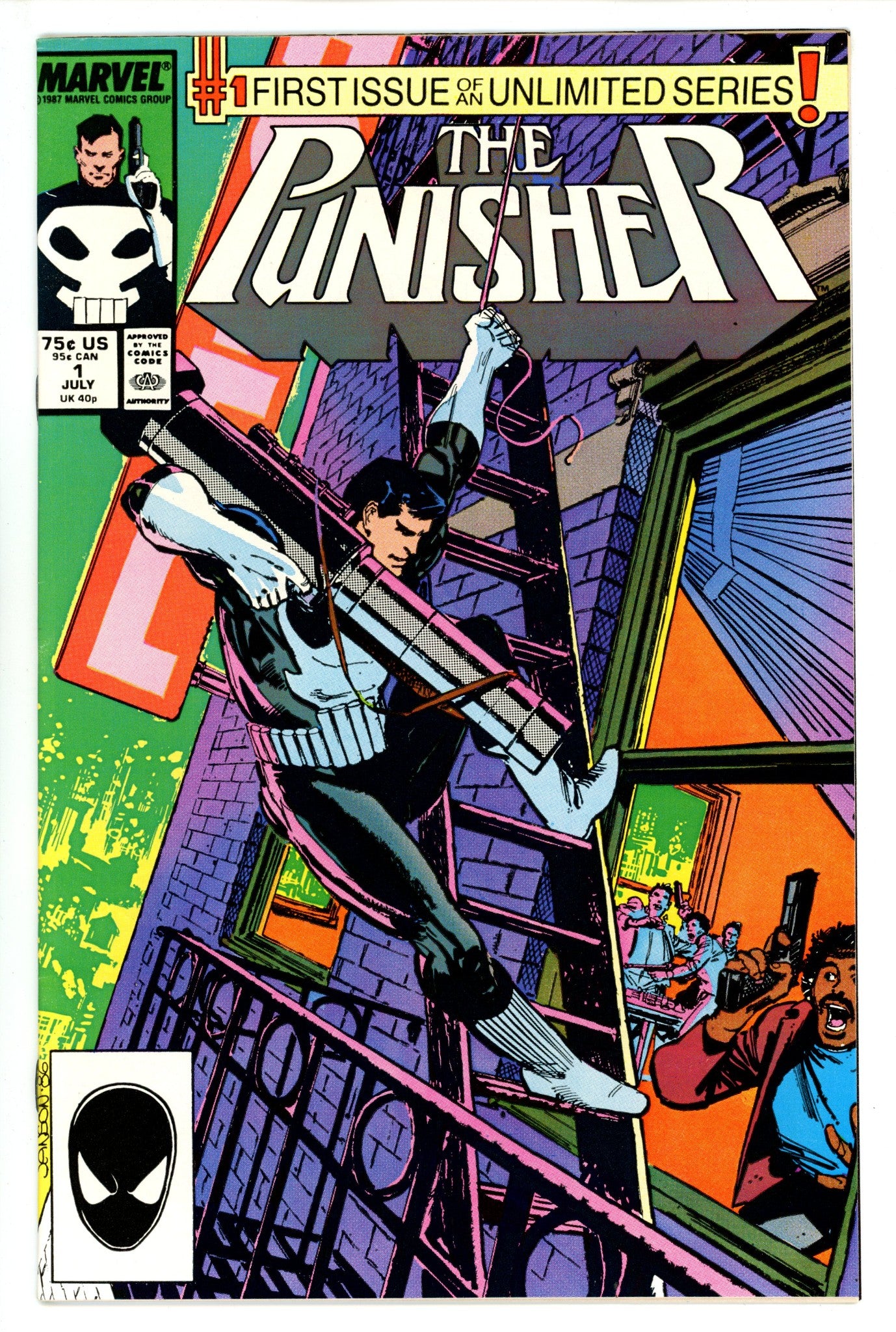 The Punisher Vol 2 1 VF- (7.5) (1987) 