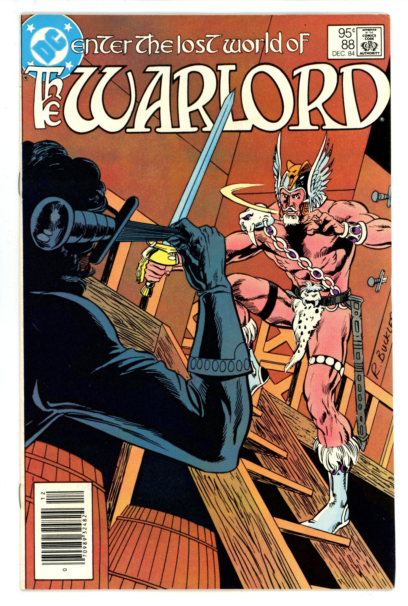 Warlord Vol 1 88 FN+ (6.5) (1984) Canadian Price Variant 
