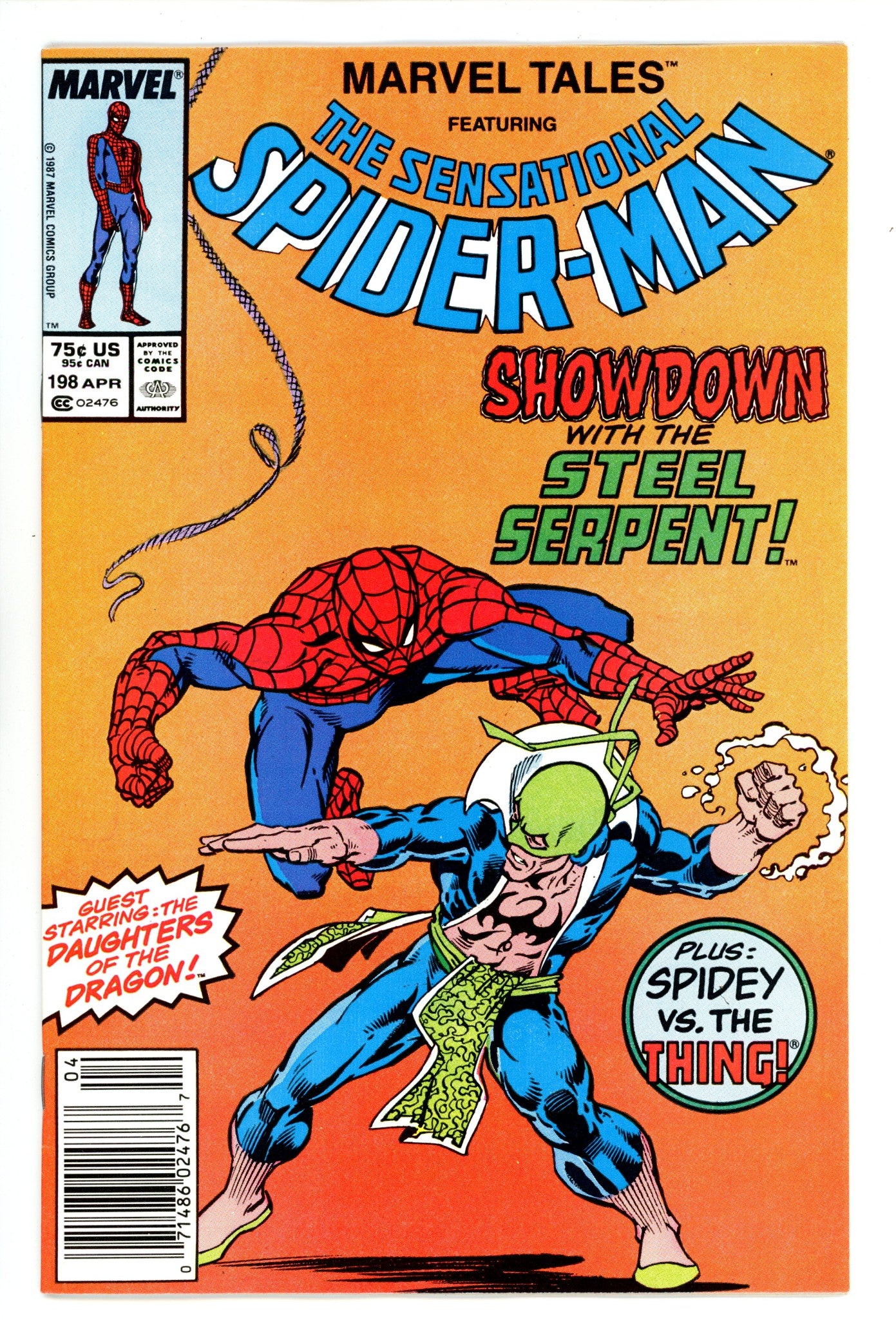 Marvel Tales Vol 2 198 High Grade (1987) Newsstand 