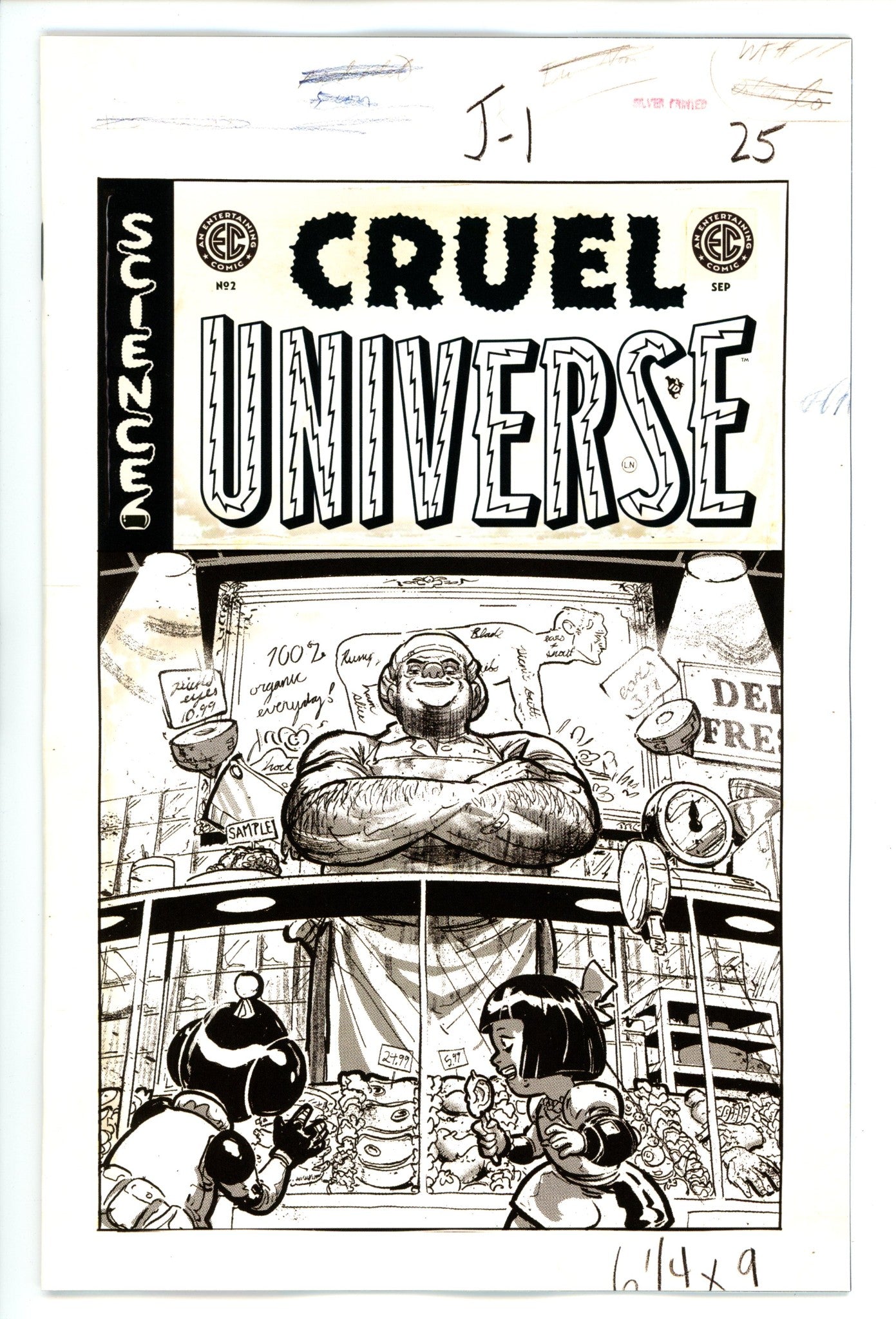 EC Cruel Universe 2 Rossmo B&W Incentive Variant NM+ (2024)