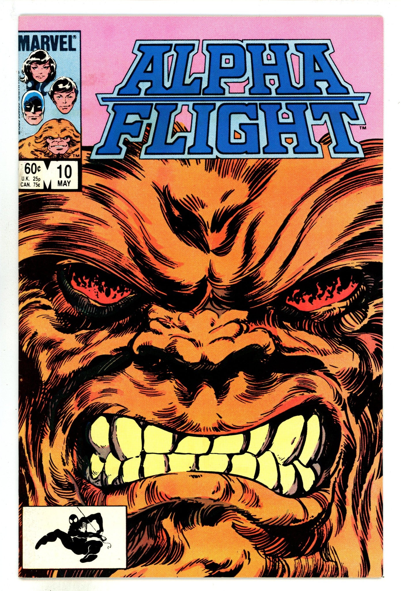 Alpha Flight Vol 1 10 Mid Grade (1984) 