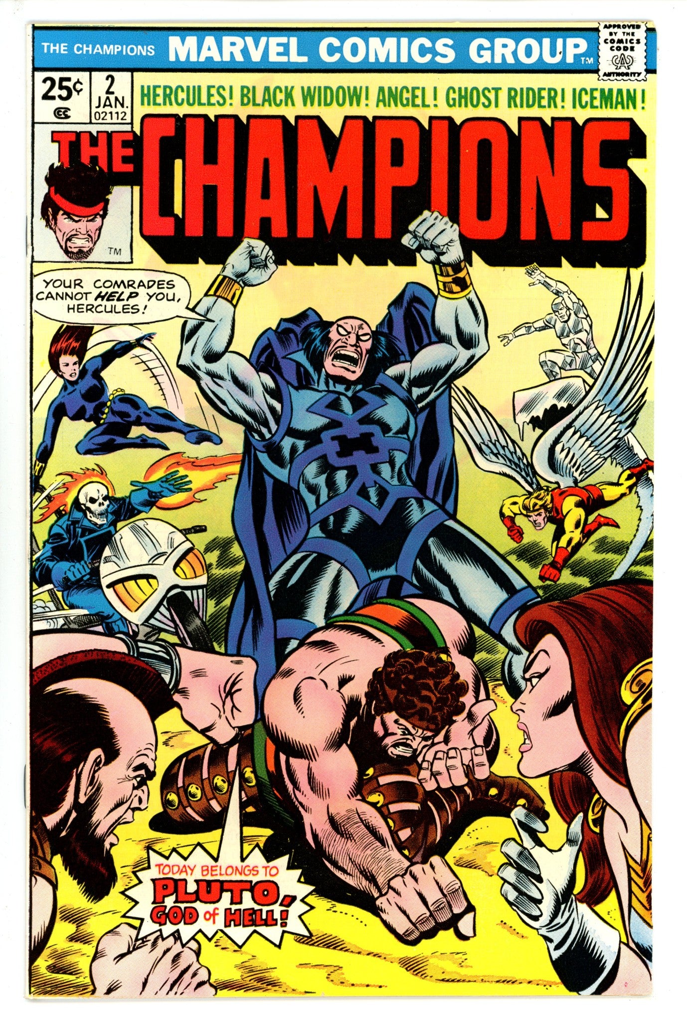 The Champions Vol 1 2 VF (1976)