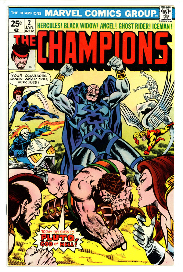 The Champions Vol 1 2 VF (1976)