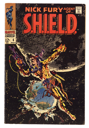 Nick Fury, Agent of SHIELD Vol 1 6 FN (6.0) (1968) 