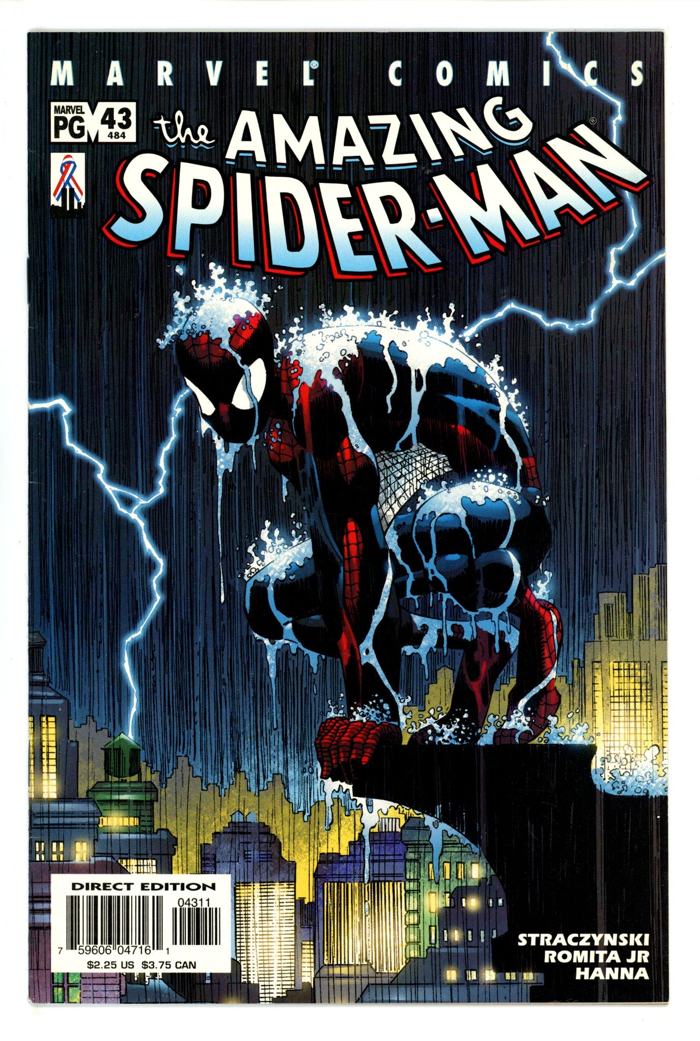 The Amazing Spider-Man Vol 2 43 (484) (2002)