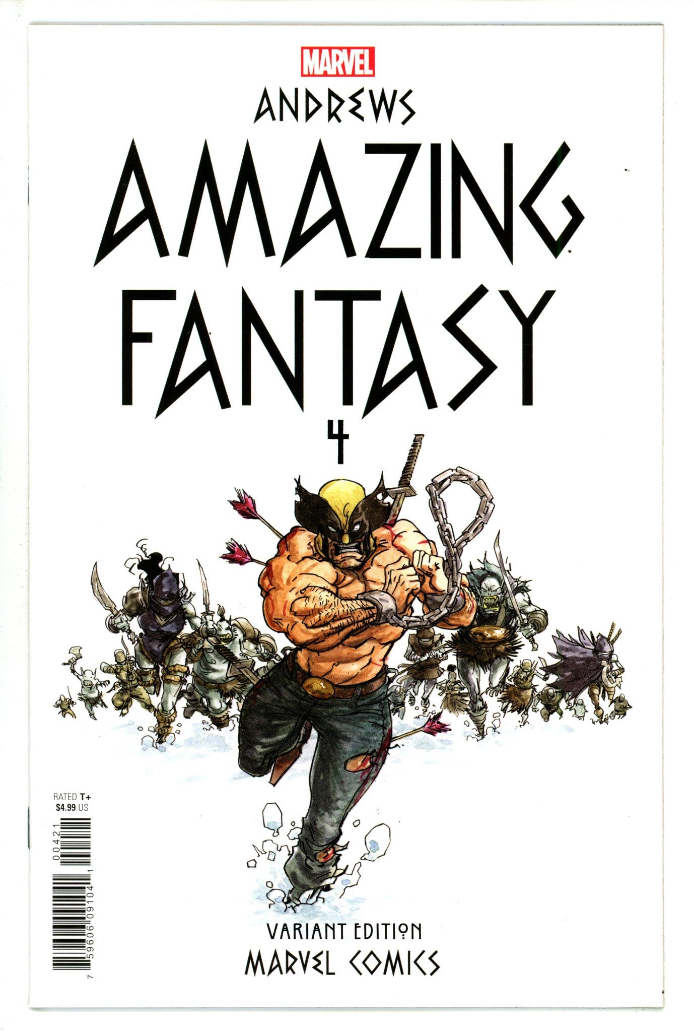 Amazing Fantasy Vol 3 4 High Grade (2022) Andrews Variant 