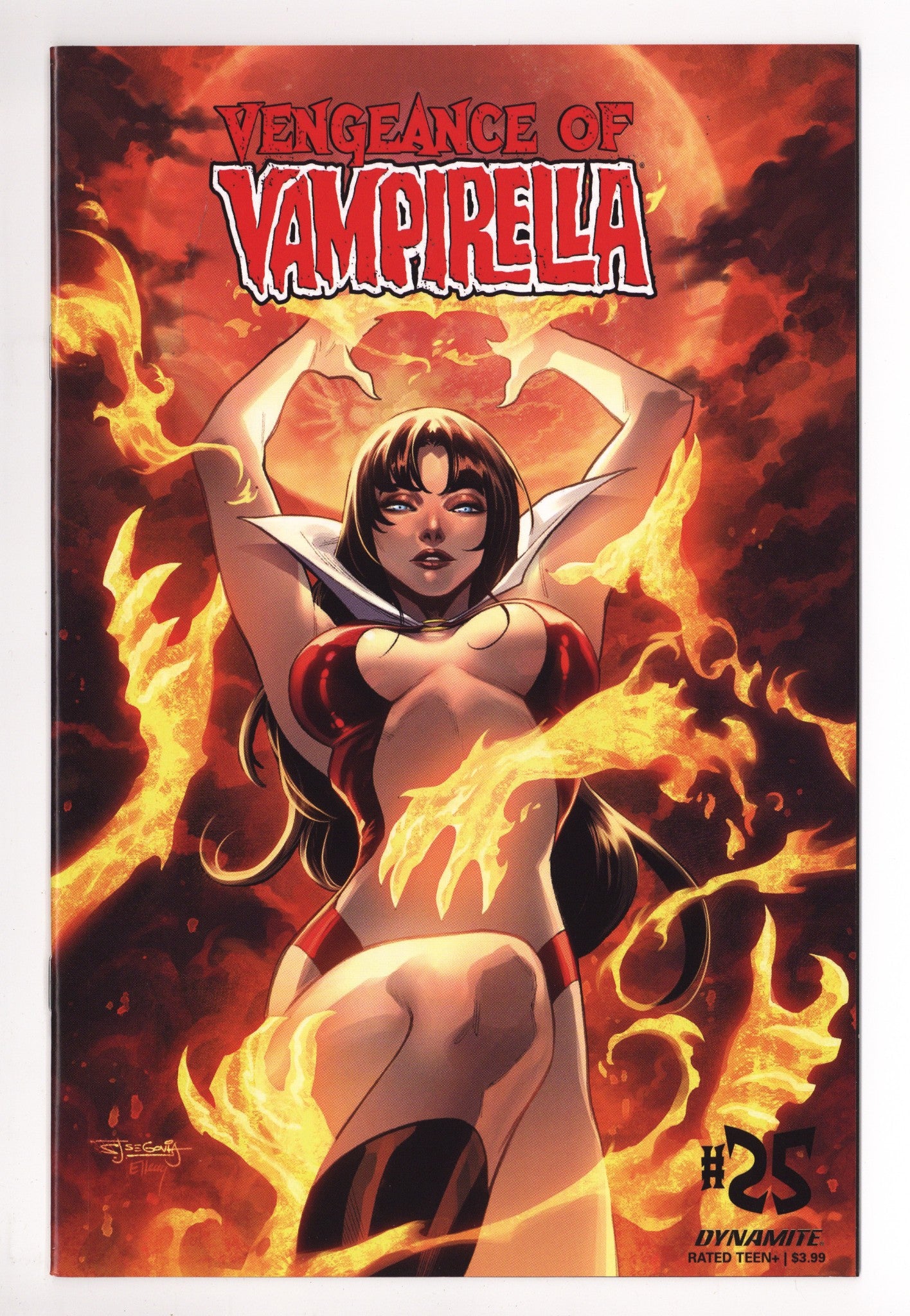 Vengeance of Vampirella Vol 2 25  High Grade   (2021) Segovia     Variant  