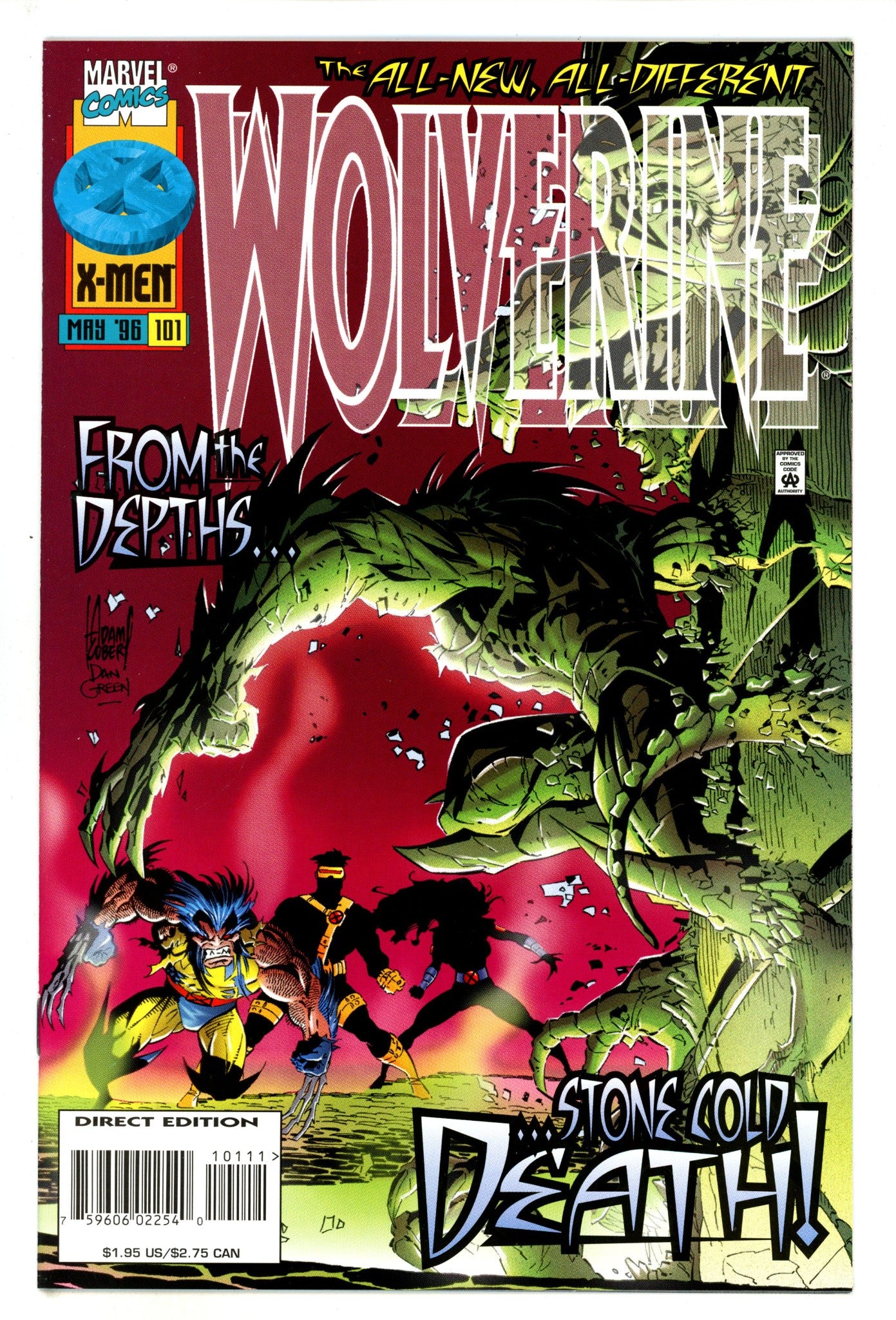 Wolverine Vol 2 101 NM- (9.2) (1996) 