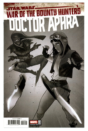 Star Wars: Doctor Aphra Vol 2 15 High Grade (2021) Pichelli B&W Variant