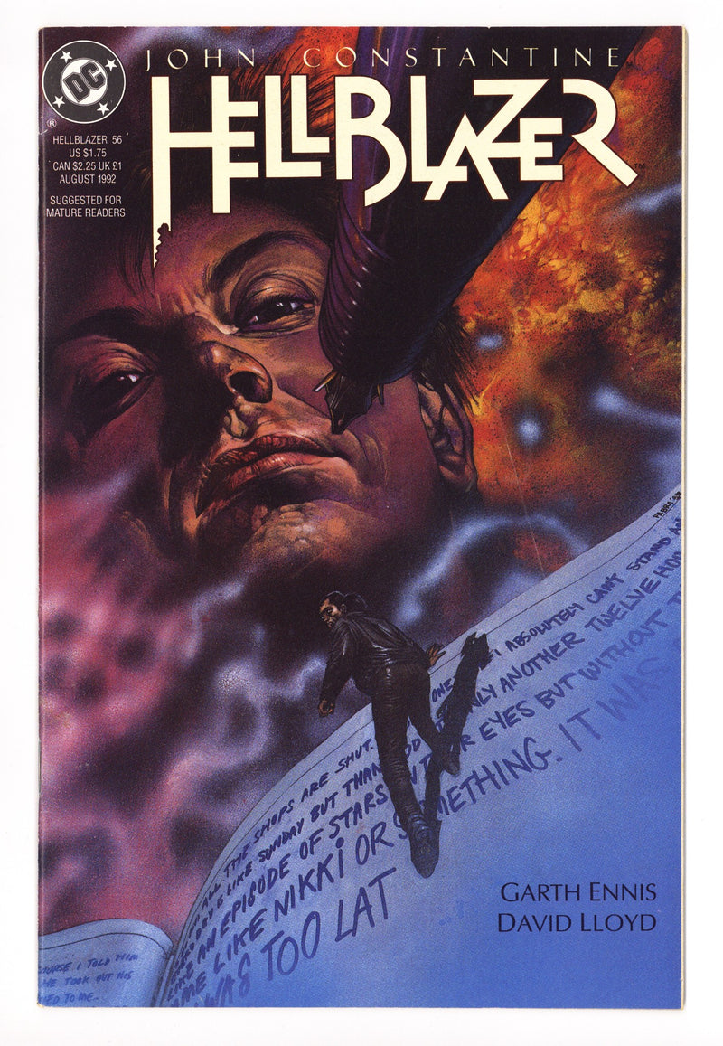 Hellblazer Vol 1 56 Mid Grade (1992) 