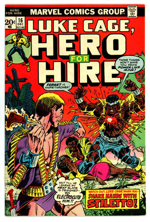 Hero for Hire 16 FN (6.0) (1973) 