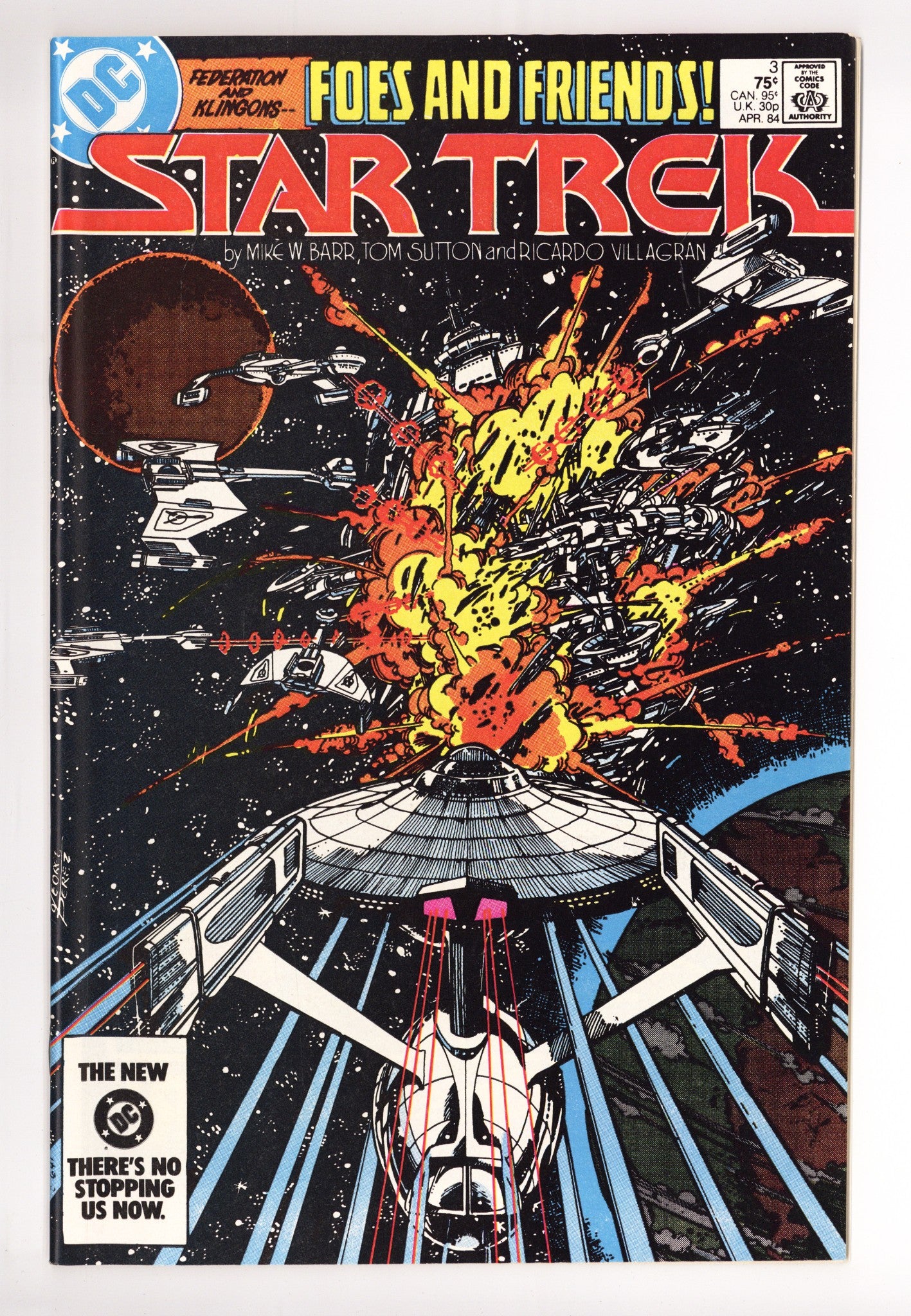 Star Trek Vol 1 3 High Grade (1984) 