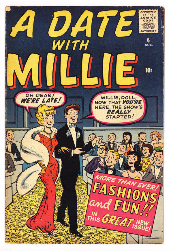 A Date with Millie Vol 2 6 FN (6.0) (1960)