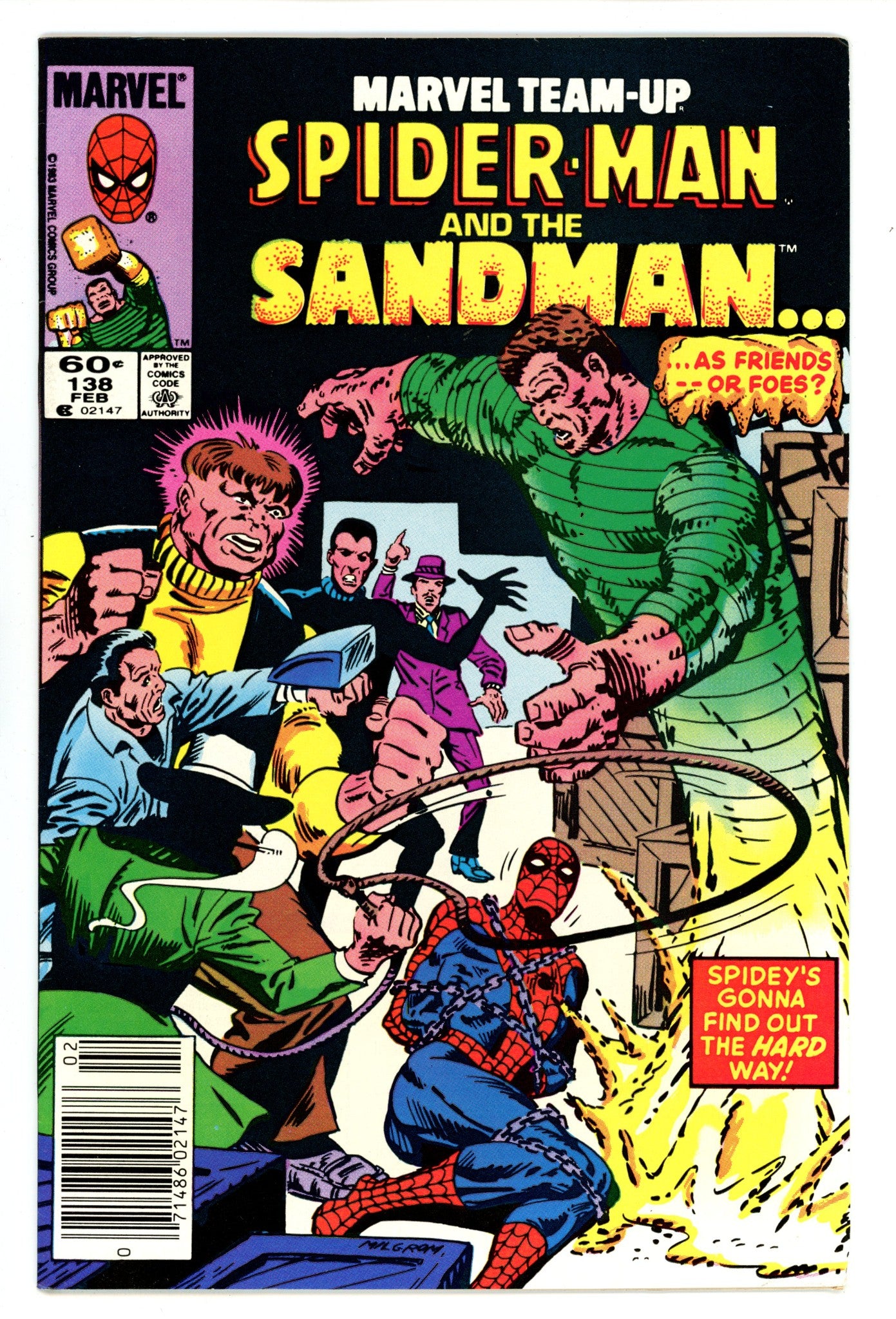 Marvel Team-Up Vol 1 138 High Grade (1984) Newsstand 