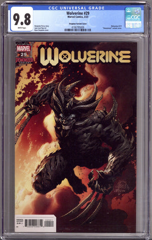 Wolverine Vol 7 29 CGC 9.8 (NM/M) (2023) Stegman Variant
