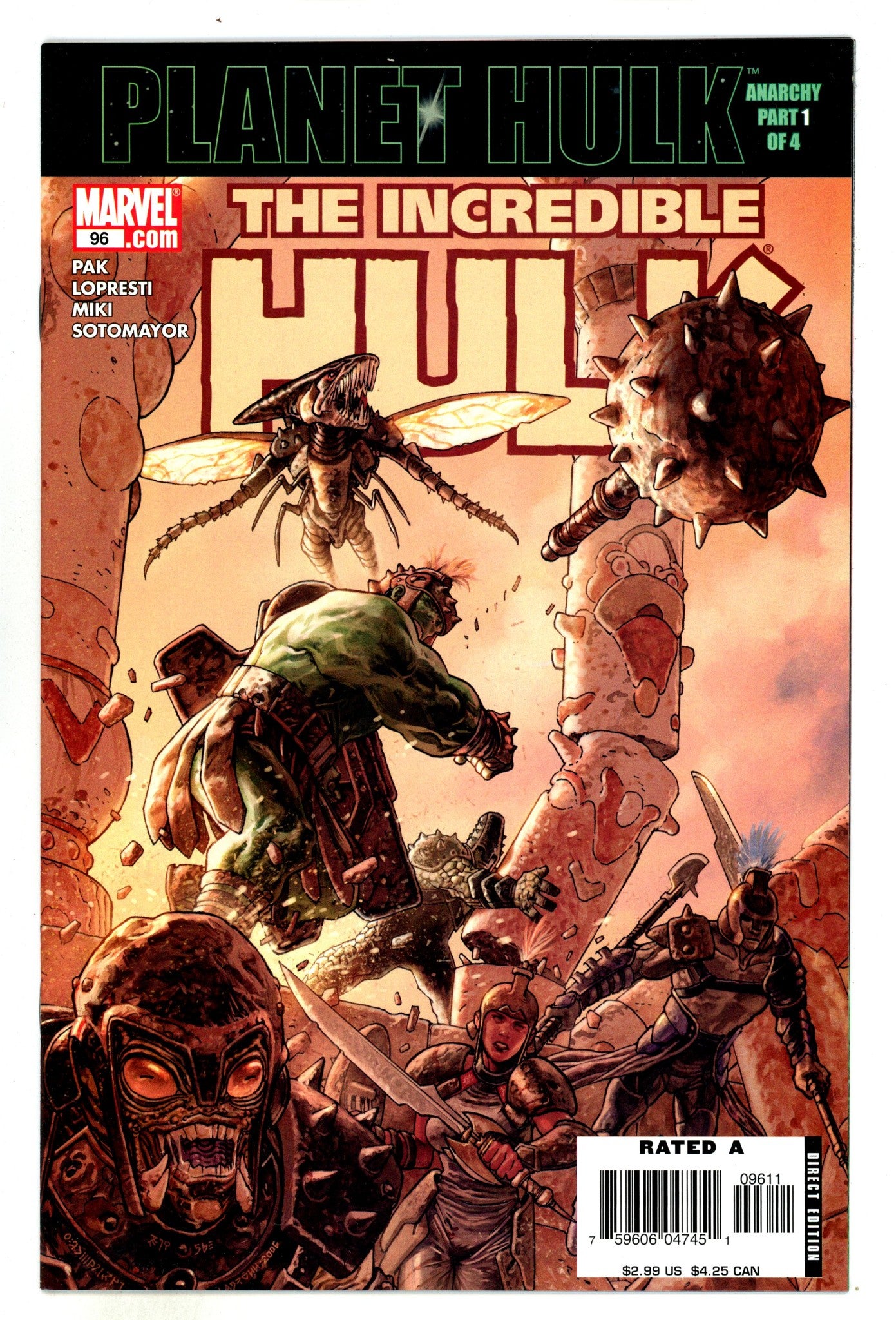 Incredible Hulk Vol 2 96 High Grade (2006) 