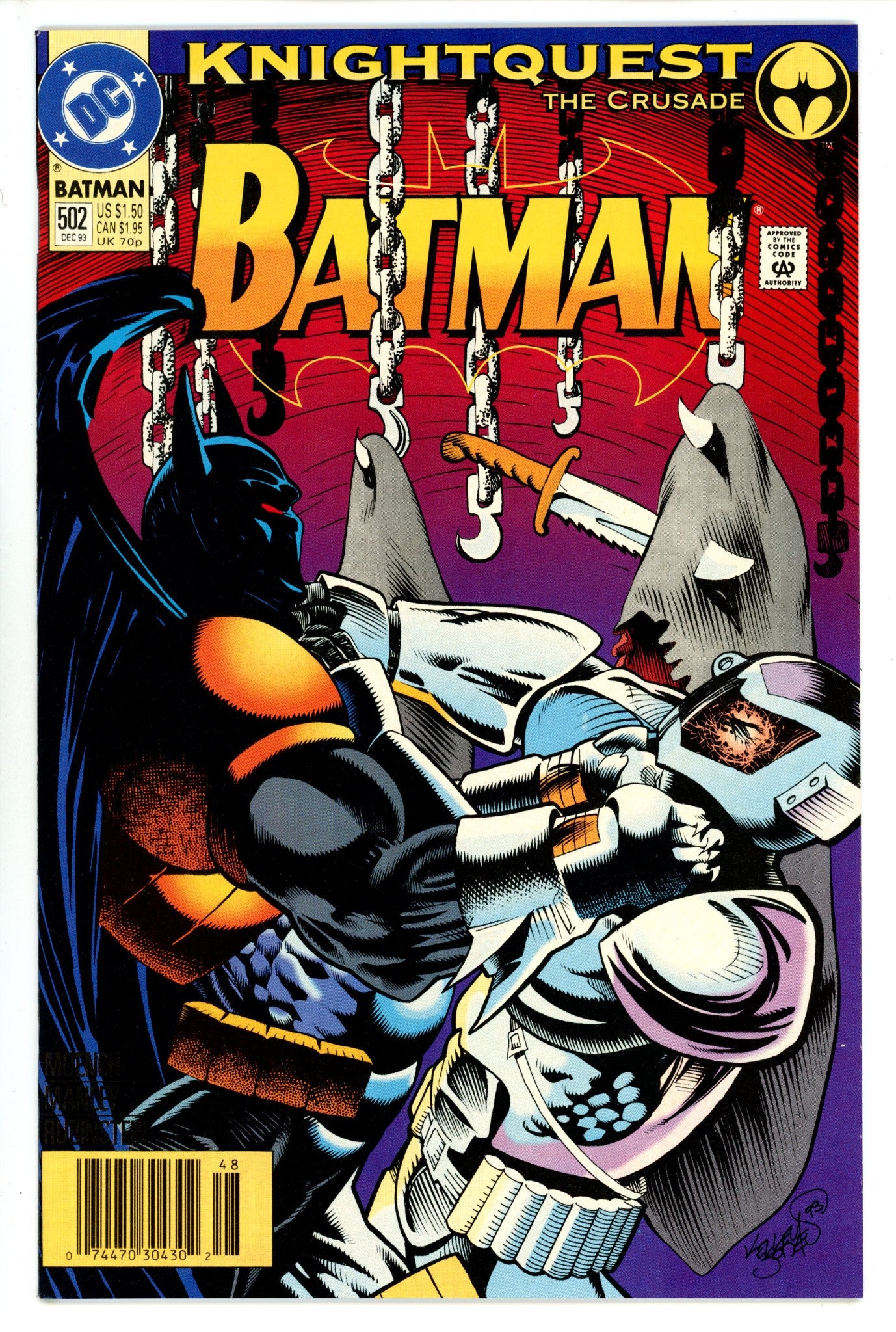Batman Vol 1 501 Newsstand NM (1993)
