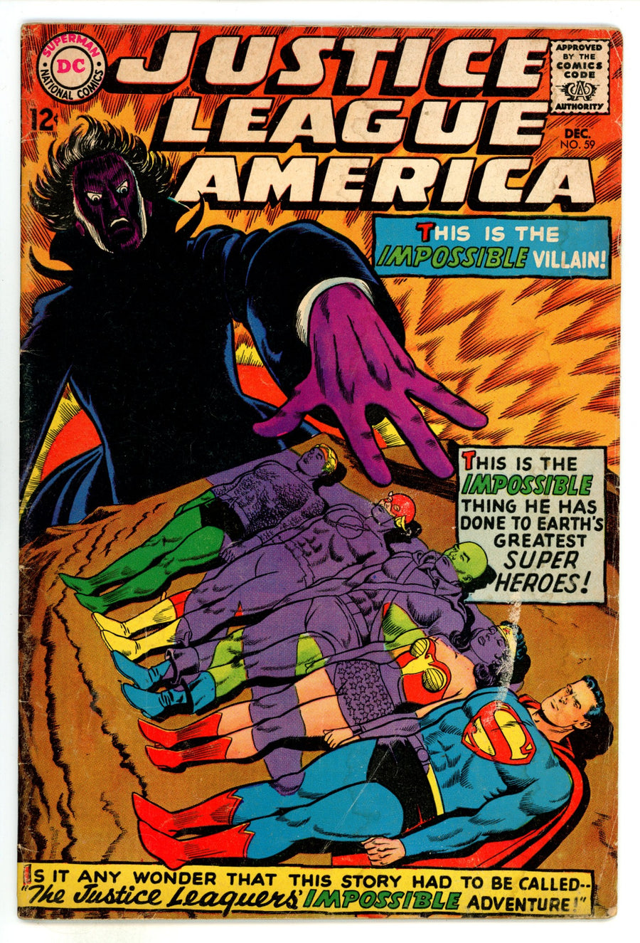 Justice League of America Vol 1 59 VG- (3.5) (1967) 