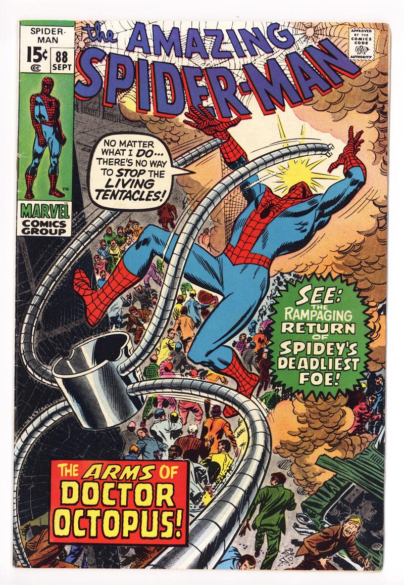 The Amazing Spider-Man Vol 1 88 FN- (5.5) (1970) 