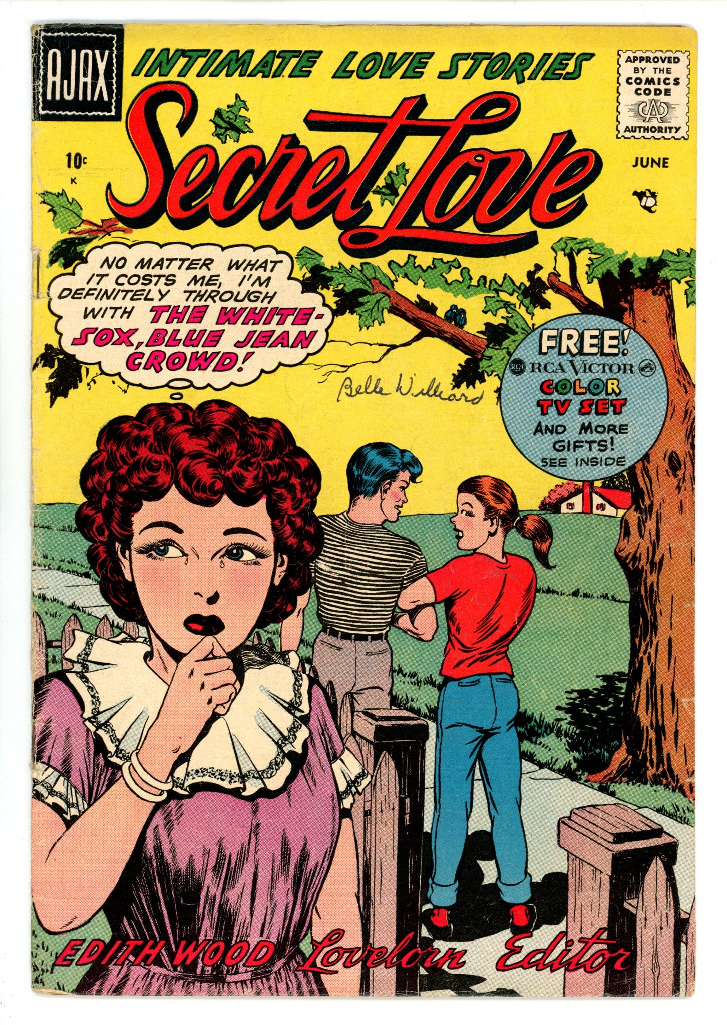 Secret Love 6 VG+ (4.5) (1958) 
