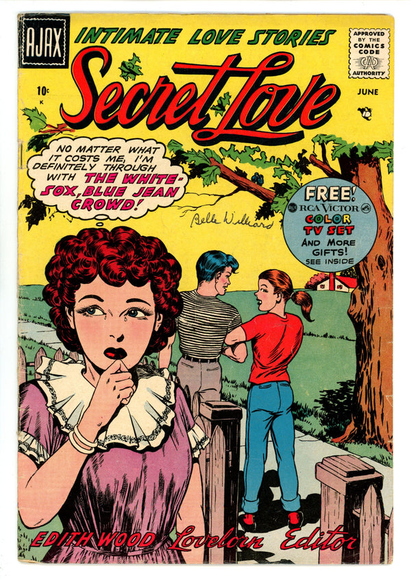 Secret Love 6 VG+ (4.5) (1958)