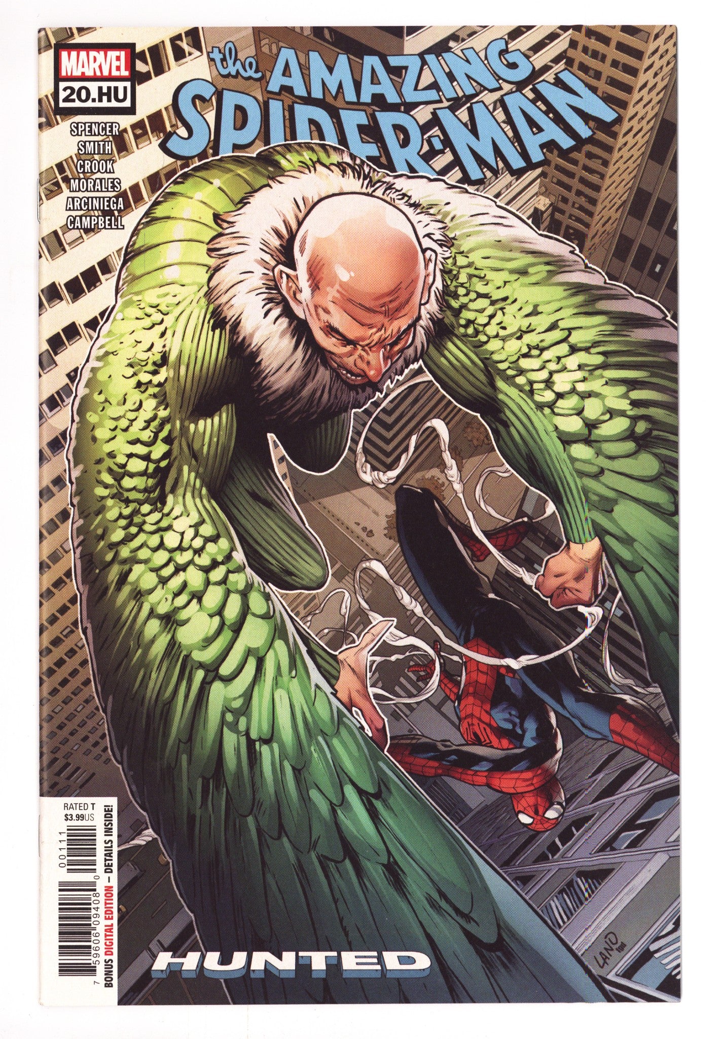 Amazing Spider-Man Vol 5 20.HU High Grade (2019) 