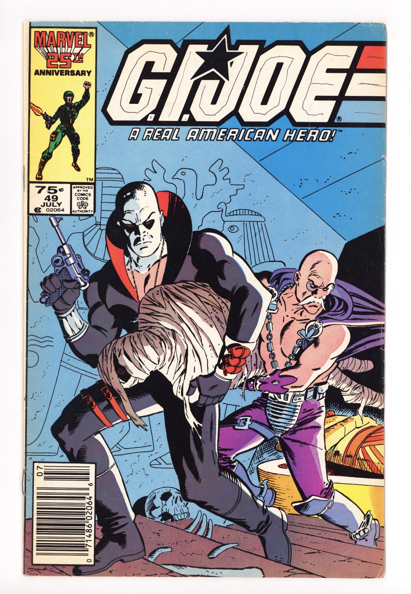 G.I. Joe, A Real American Hero 49 Low Grade (1986) Newsstand 