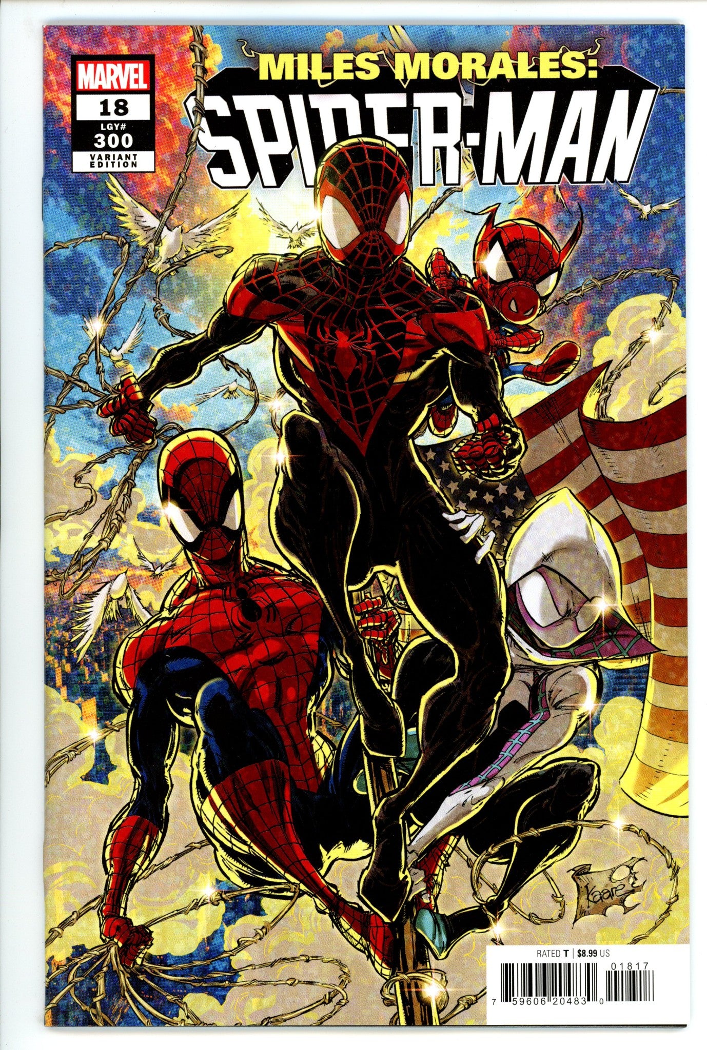 Miles Morales: Spider-Man Vol 2 18 VF/NM (9.0) (2024) Andrews Incentive Variant 