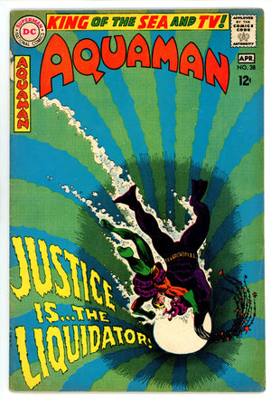 Aquaman Vol 1 38 FN- (5.5) (1968) 