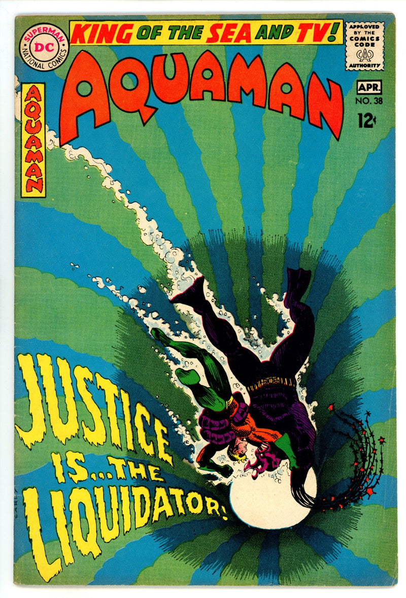 Aquaman Vol 1 38 FN- (5.5) (1968) 
