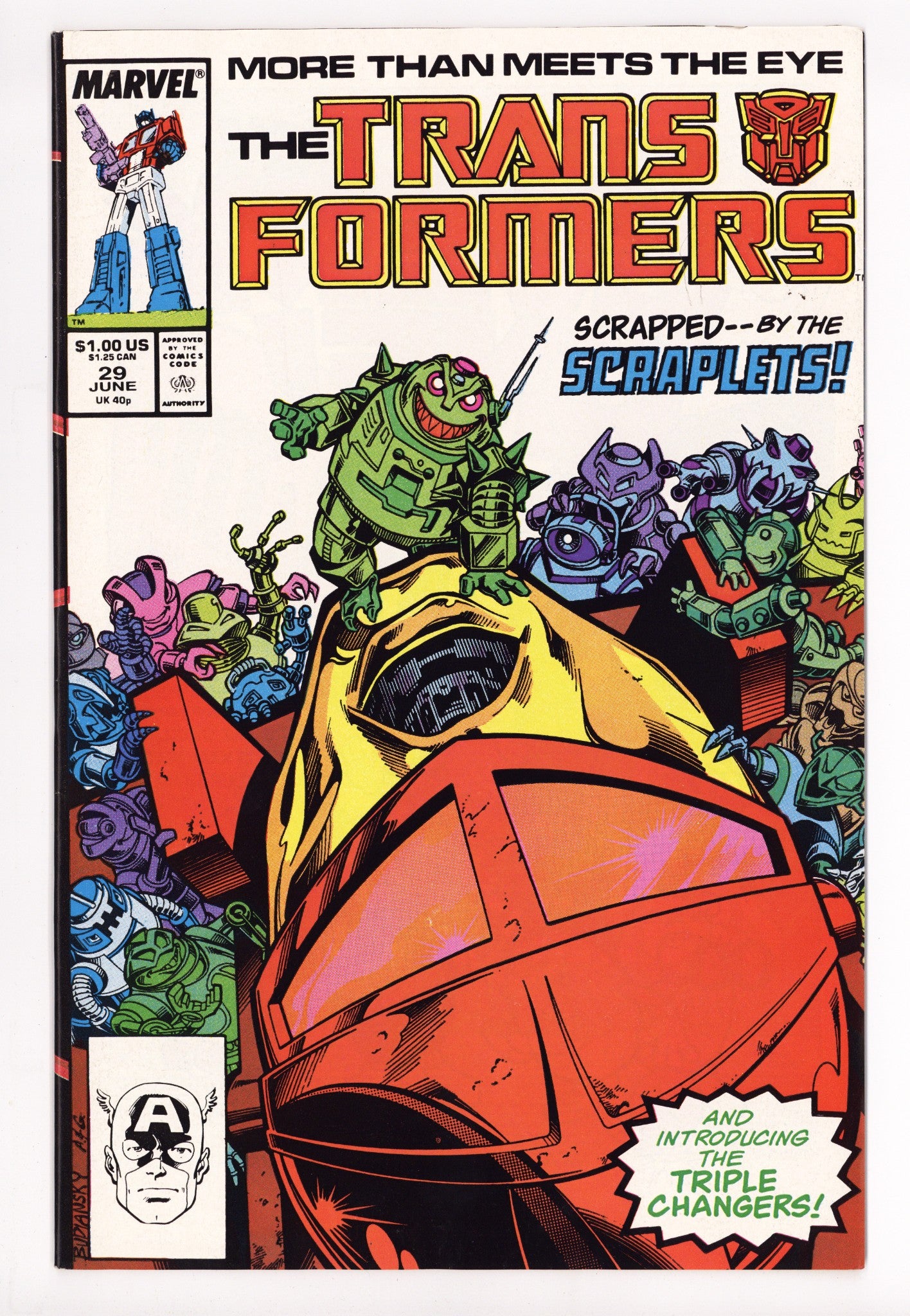 The Transformers 29 High Grade (1987) 