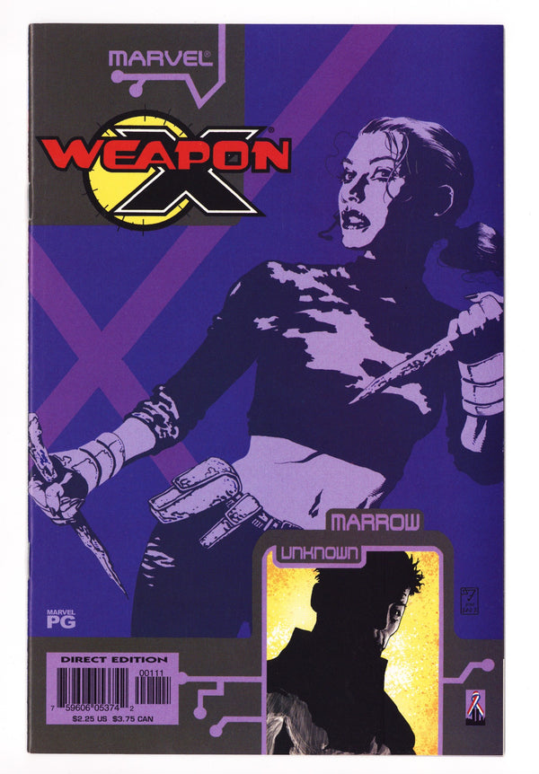 Weapon X: The Draft - Marrow 1 High Grade (2002)