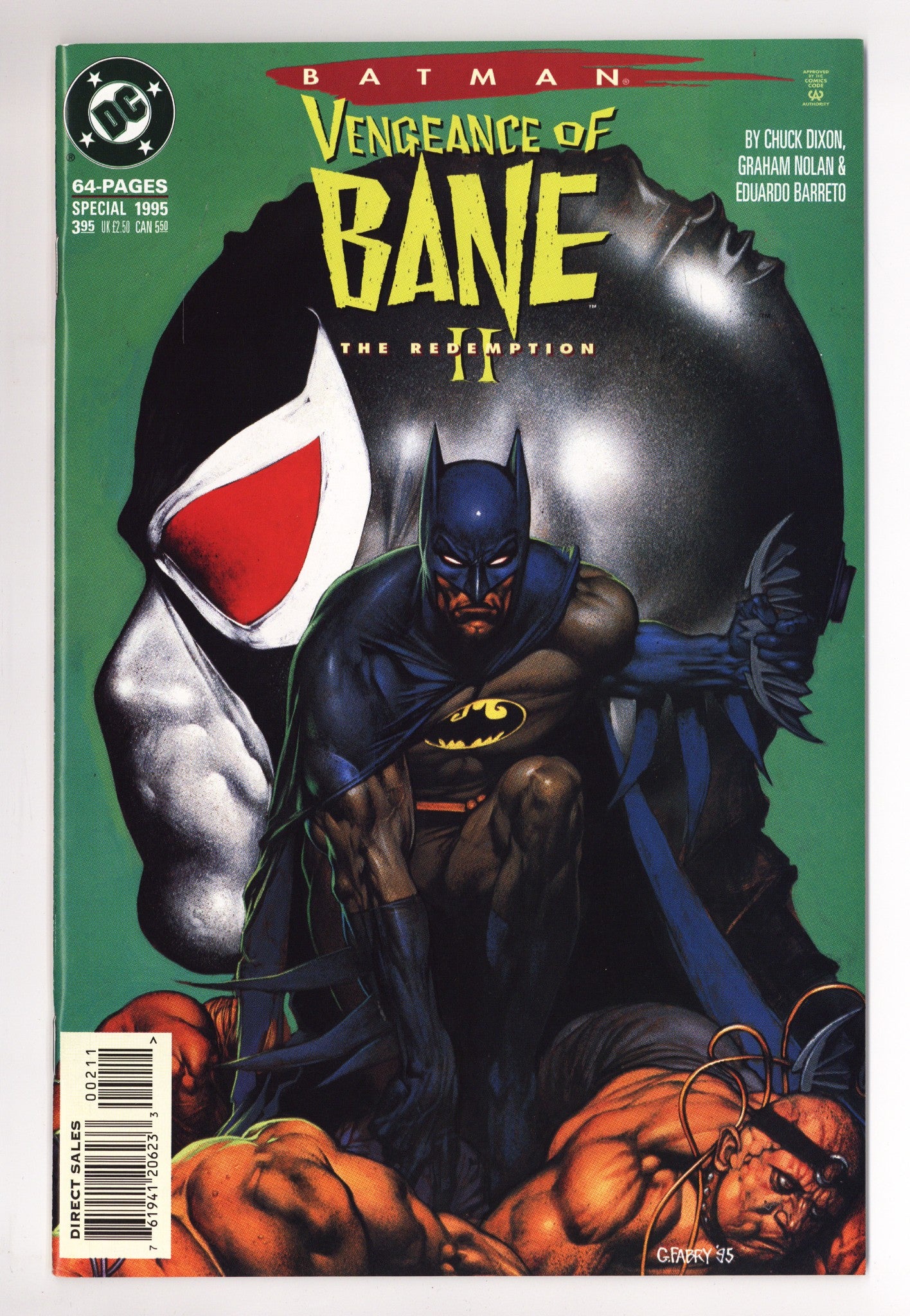 Batman: The Vengeance of Bane II 2 NM- (9.2) (1995) 