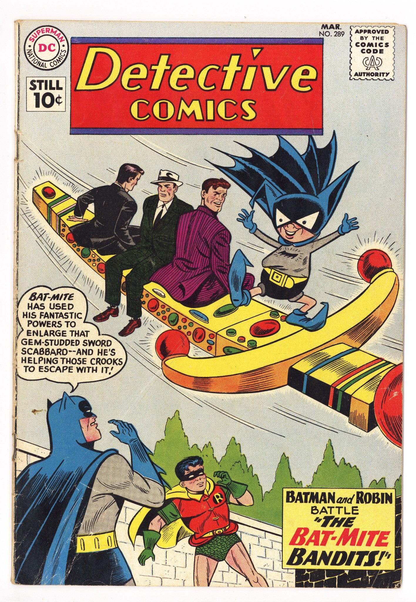 Detective Comics Vol 1 289 VG- (3.5) (1961) 