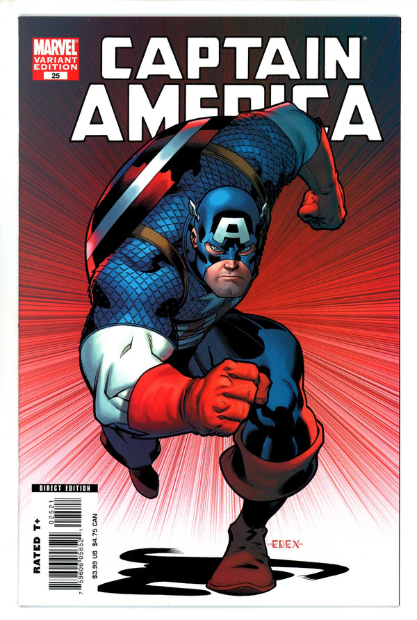 Captain America Vol 5 25 Mcguiness Variant NM- (2007)