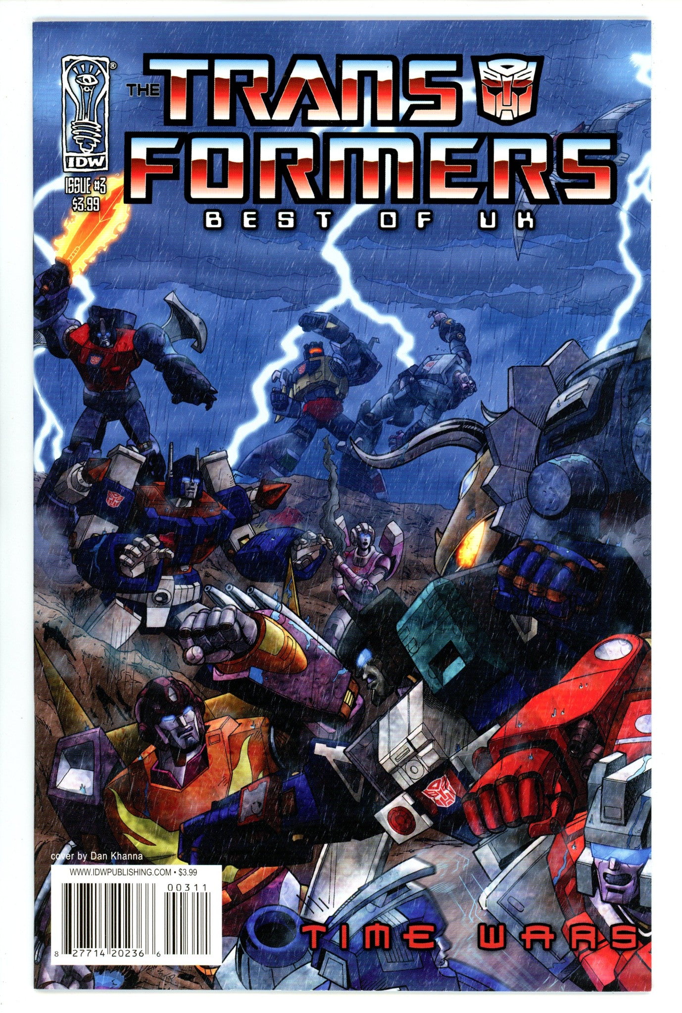 Transformers: Best of UK - Time Wars 3 High Grade (2008) 