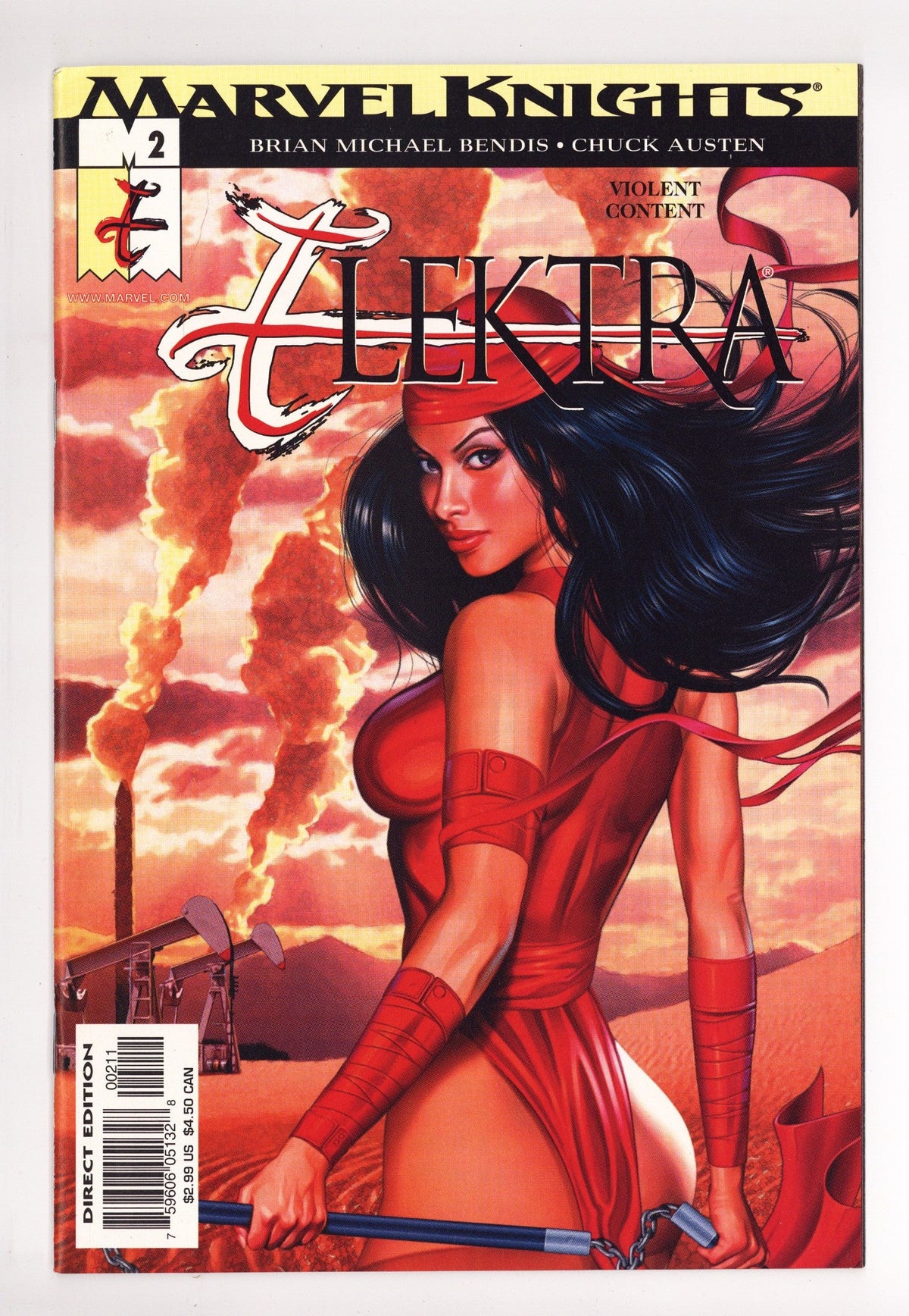 Elektra Vol 2 2  High Grade   (2001)
