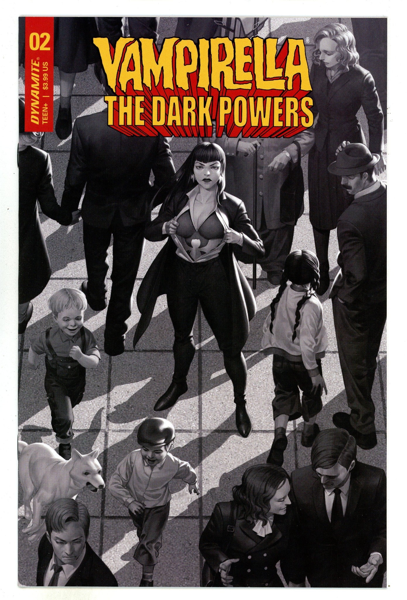 Vampirella: The Dark Powers 2 High Grade (2021) Yoon B&W Incentive Variant 