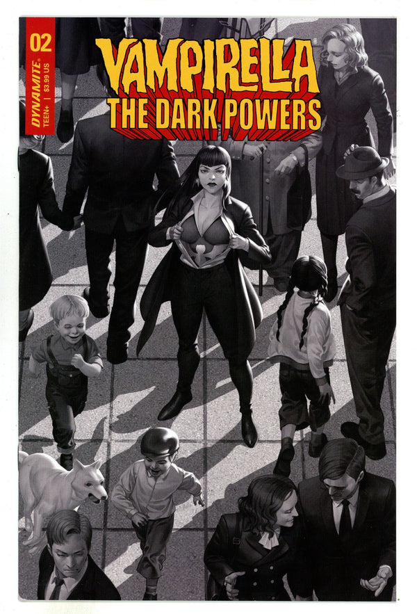 Vampirella: The Dark Powers 2 High Grade (2021) Yoon B&W Incentive Variant