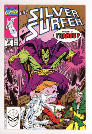 Silver Surfer Vol 3 37 Mid Grade (1990)